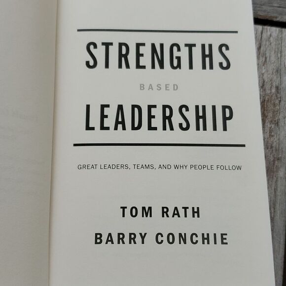 Strengths Based Leadership HB Book Gallup Press Rath Conchie - Picture 3 of 5